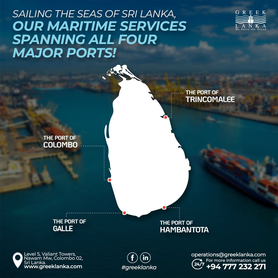 Discover the Splendor of Sri Lanka’s Seas: Unleashing Our Maritime Services across All Four Majestic Ports!